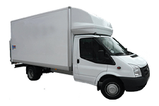 Car Hire Thornton Cleveleys - Ford Luton 3.5 ton Tail Box Lift Truck - Truck hire Thornton cleveleys